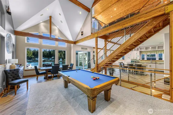 Pool table can stay Pool table can stay