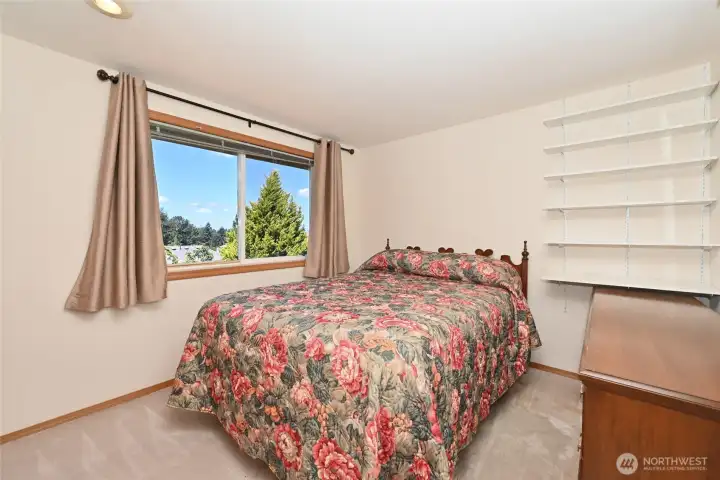 One of 4 bedrooms upstairs One of 4 bedrooms upstairs