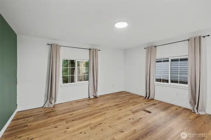 Plenty of natural light- primary bedroom