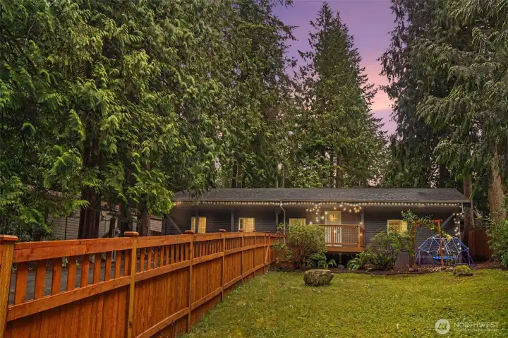 Large fully fenced front yard, perfect for outdoor enjoyment