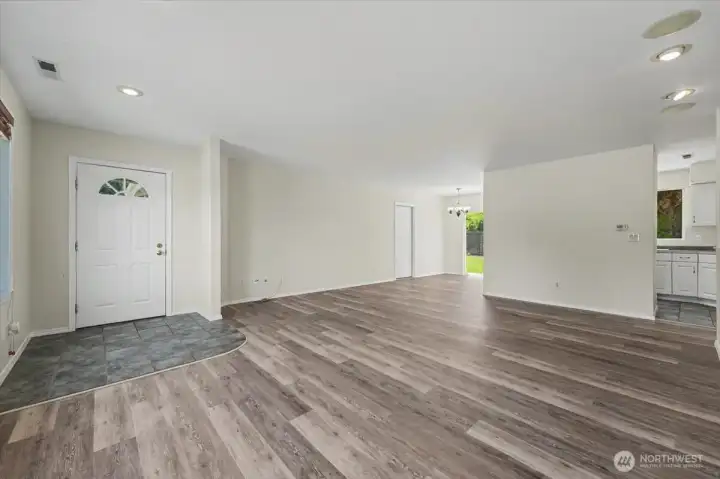 Living room entry main-level.