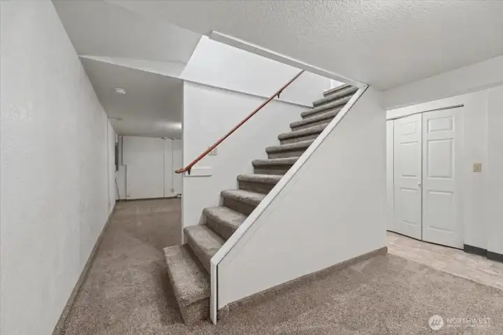 Stairs to lower-level.