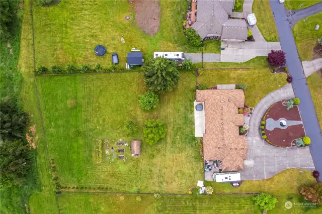 A nice overhead view of the property.