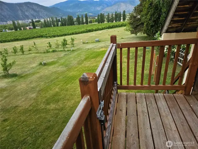 View from room above garage