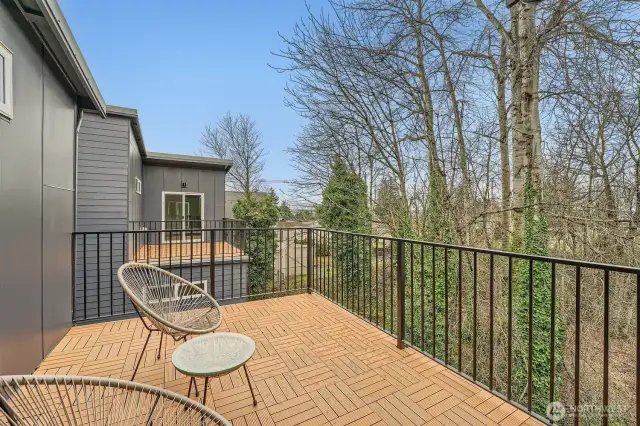 Deck off master suite
