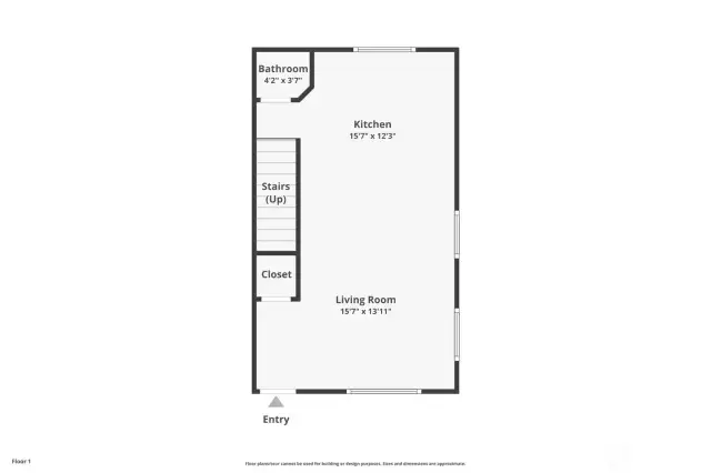 Lower level floor plan