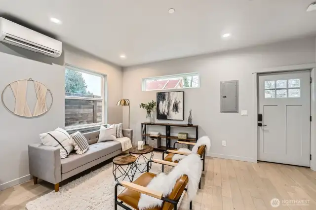 Living room upon entering