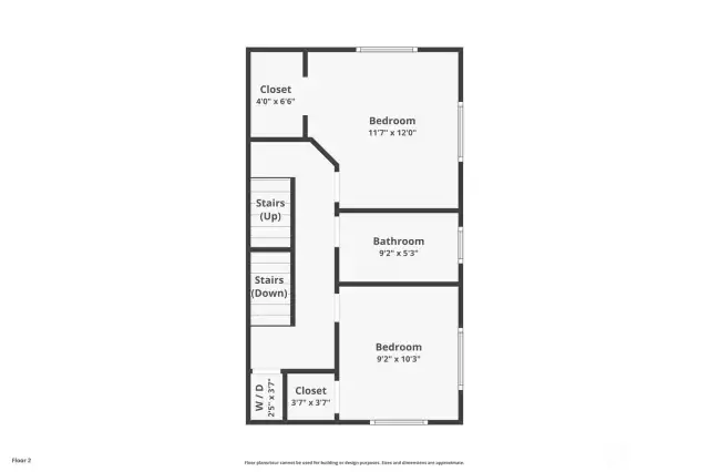 2nd level floor plan