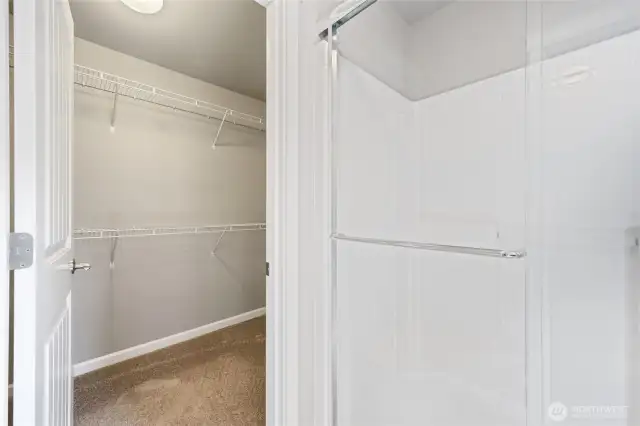 Large walk-in closet