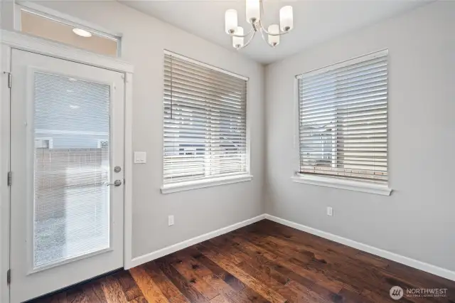Dining space