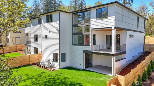 Relax on your covered patio, just off the Lower Level Rec Room, or grill your favorite meals on the covered deck off the Main Level.