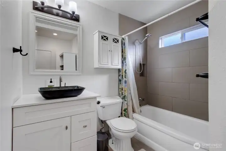 Gorgeous updated bathroom