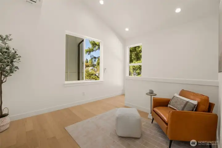 Versatile flex space.