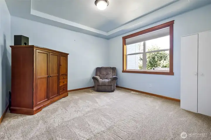 This spacious Den could easily be used as a 5th Bedroom, right next to the 3/4 Bath.