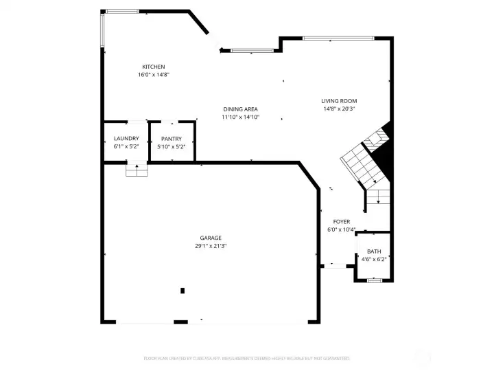 Lower Level Floor plan
