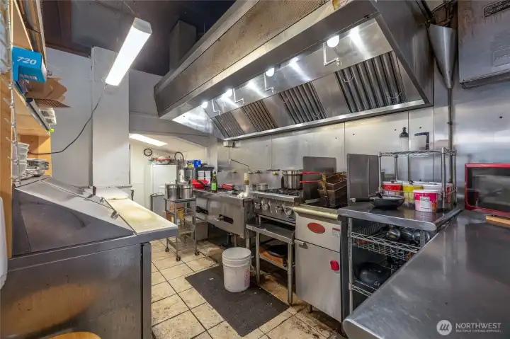 Restaurant kitchen
