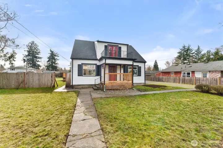 Main house front exterior