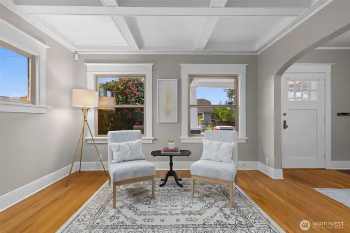 High quality Milgard windows to let in the natural light.