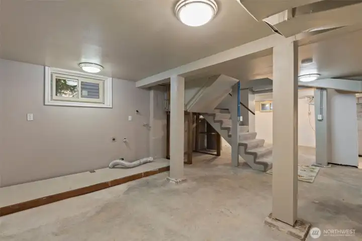 Brand new gas furnace installed this year!