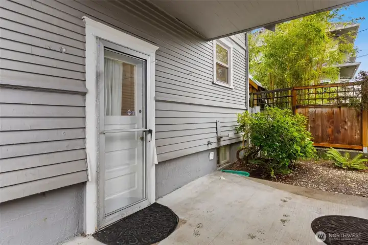 Fully fenced if you have a pet that needs some space to roam.