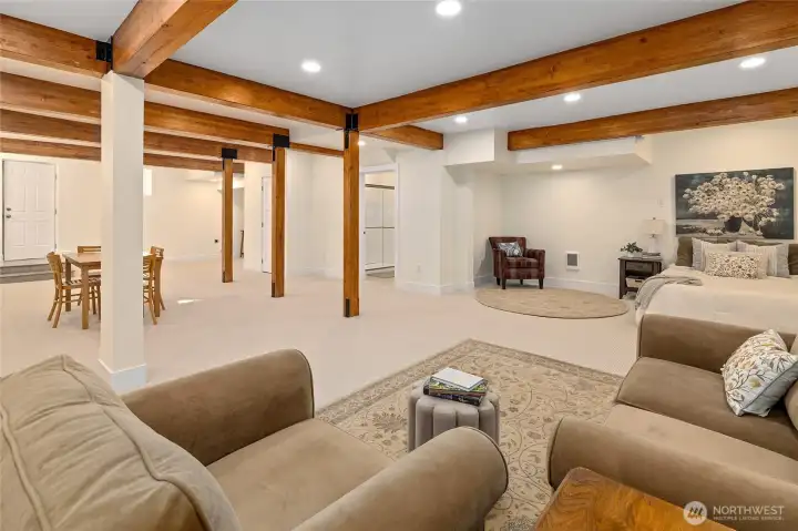 Open full basement