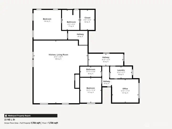 FLOORPLAN (Basic Layout): Measurements Are Approximate and Not Guaranteed; Buyer to Verify