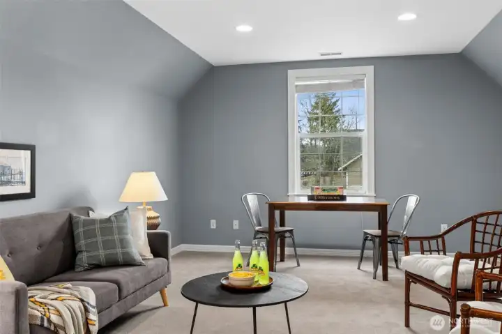 Large multi-purpose bedroom