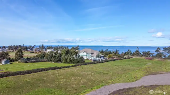 view to the northwest