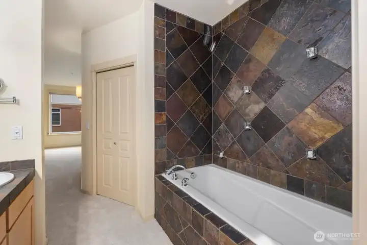 Primary Bath soaking tub