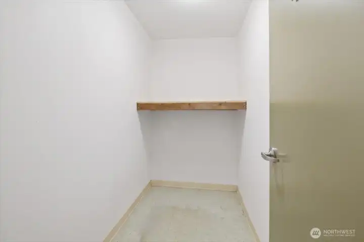 One of two Private storage spaces; this one is on the same floor nearby the unit.
