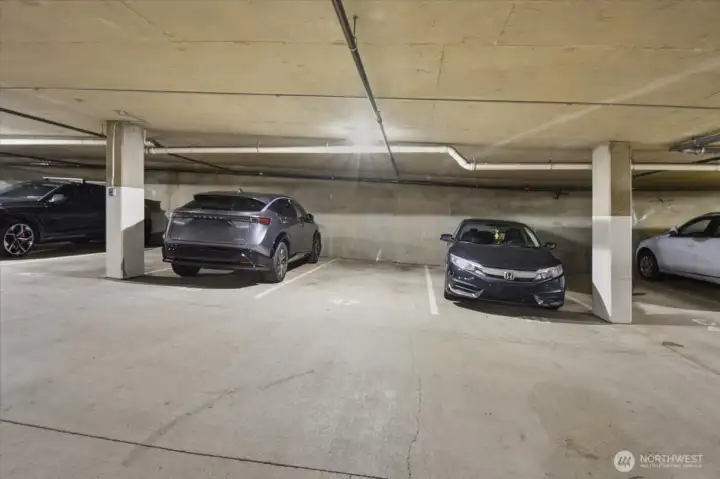 Your secure, assigned parking space.