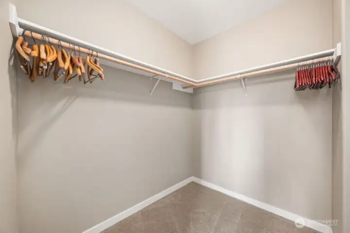 Large walk in closet