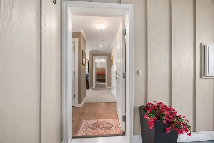Front entrance to Condo