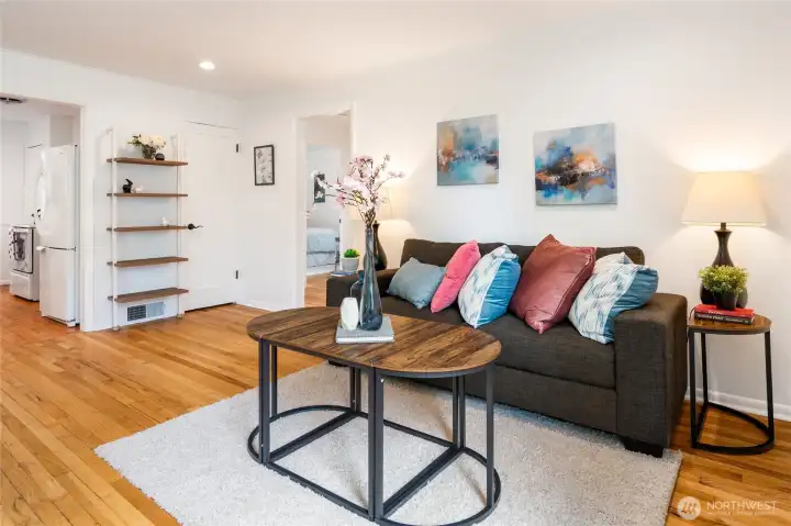 Plenty of room to host get-togethers with friends or have quiet nights at home.