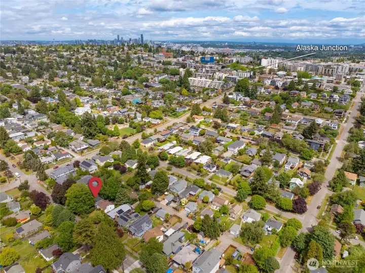 Endless shopping, dining, community events, and the beloved year-round farmers market are just a few blocks away in the Alaska Junction.