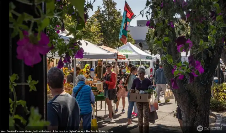 Walk to the beloved year-round Farmers Market