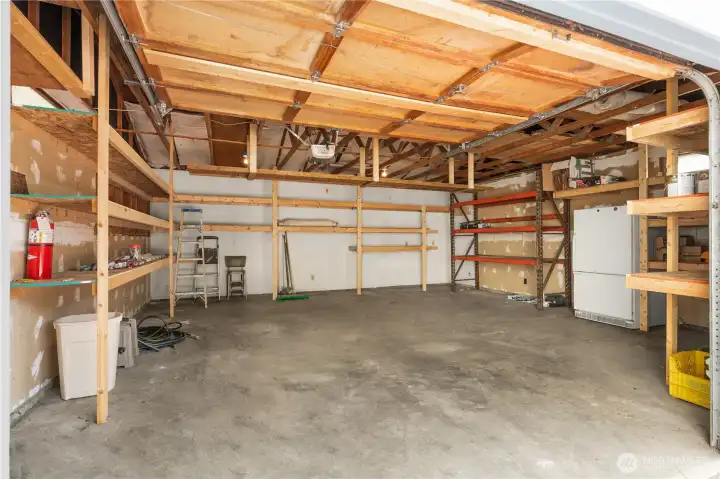 Garage offering a truely substantial footprint.