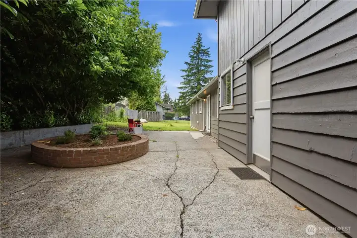 Back Patio...