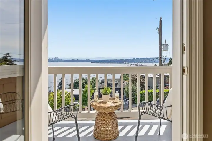 Main Suite deck & view