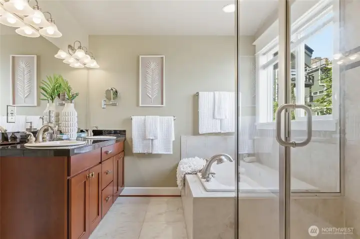 Main Bath two sinks