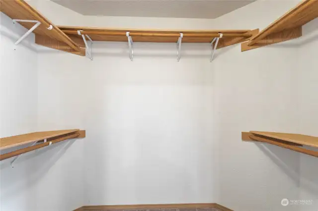 Walk-In Closet in Primary