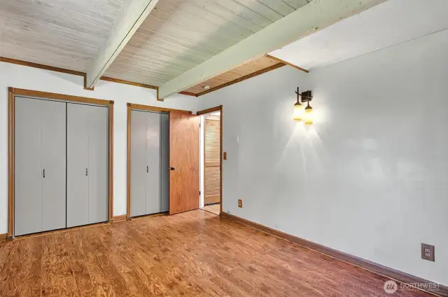 Main floor bedroom.