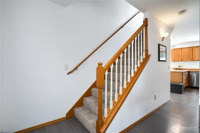 new carpet on stairs and second floor
