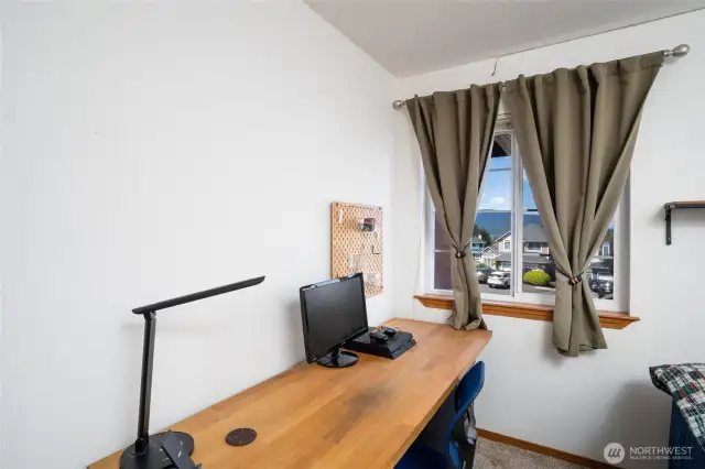bedroom #3 with view