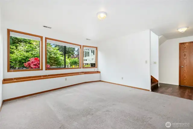 Living area downstairs