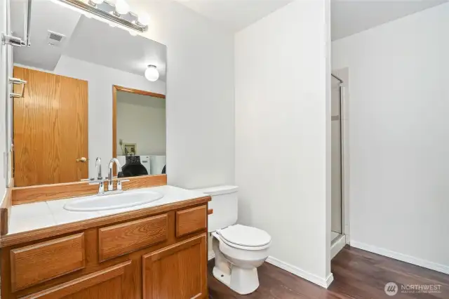 3/4 bath downstairs