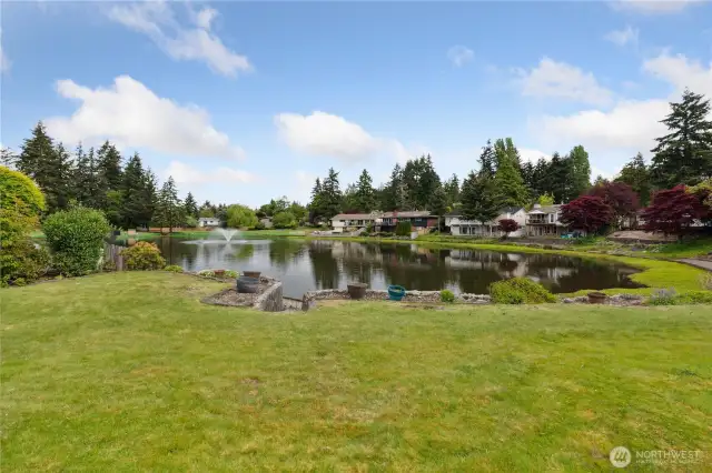 Easy maintain landscaping.