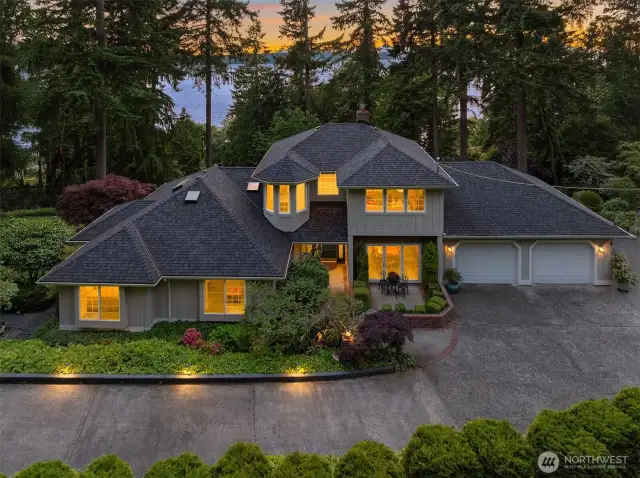 Welcome to this breathtaking estate surrounded by privacy, serene nature and views of the Puget Sound.