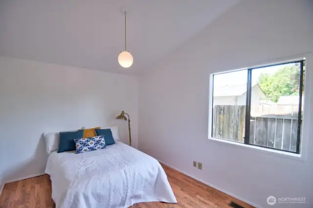 One of two bedrooms...