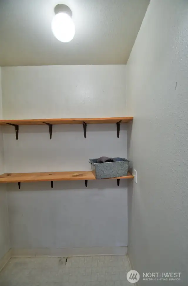 There is an unusual amount of storage in these homes - each has a large closet indoors...
